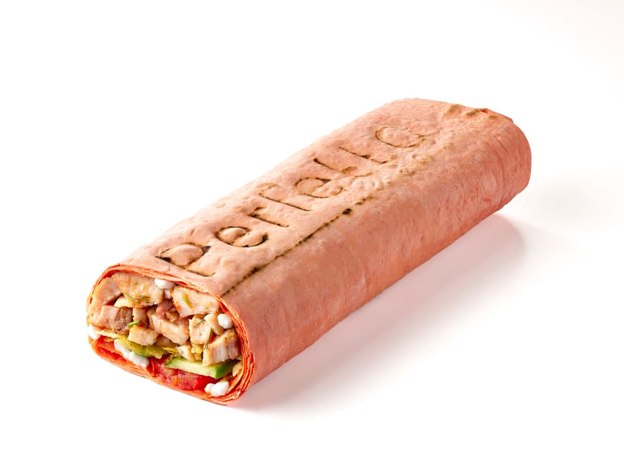 Lavash tovuq halapenio